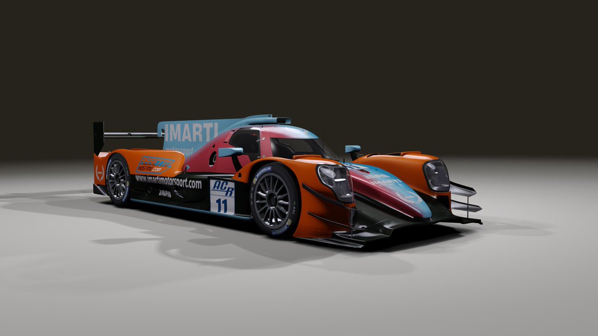 Acr_assetto's tweet image. Los chicos de @ImartiSimracing  participaran con dos Lmp2 en las 12H de Sebring

Asi lucen sus maquinas!