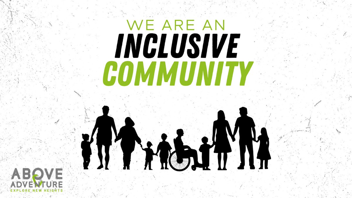 Above Adventure is accessible for everyone 😊 

#aboveadventure