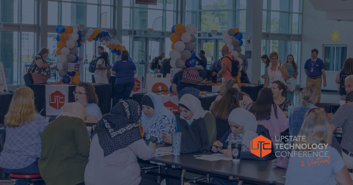upstatetech's tweet image. Don&apos;t miss this amazing #edtech event in July! Registration for #2023utc opens on Monday, May 22, at 5:30 A.M.