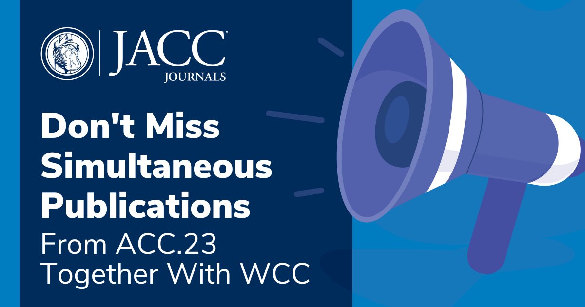 JACCJournals's tweet photo. #ACC23/#WCCardio #JACCAdvances SimPub: Cardiology trainees and faculty contemplating or planning a career in research, read Dr. @mchonig's 10 tips for forging an early career in cardiovascular investigation. https://t.co/MdnNI0ZOJf
#ACCEarlyCareer #CardioEd #ACCEd #ACCIT https://t.co/rORXBv8zXJ