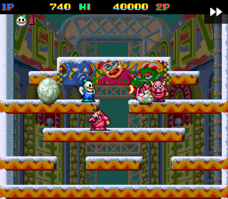sir_top_and_hat's tweet photo. #Evercade #gaming Memories that last forever

Game: Snow Bros
Genre: platformer
Collection #Toaplan #arcade col 1
Year:1990

Evercade #Handheld &amp; VS #console

Can you take out all enemies with a single snowball for a huge bonus? 🕹️👾🎩

#game #fun #games #videogames https://t.co/sHkLBXrghg