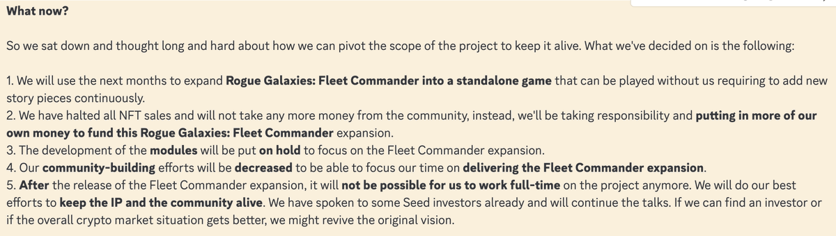 Rogue Galaxies - Paused tweet media