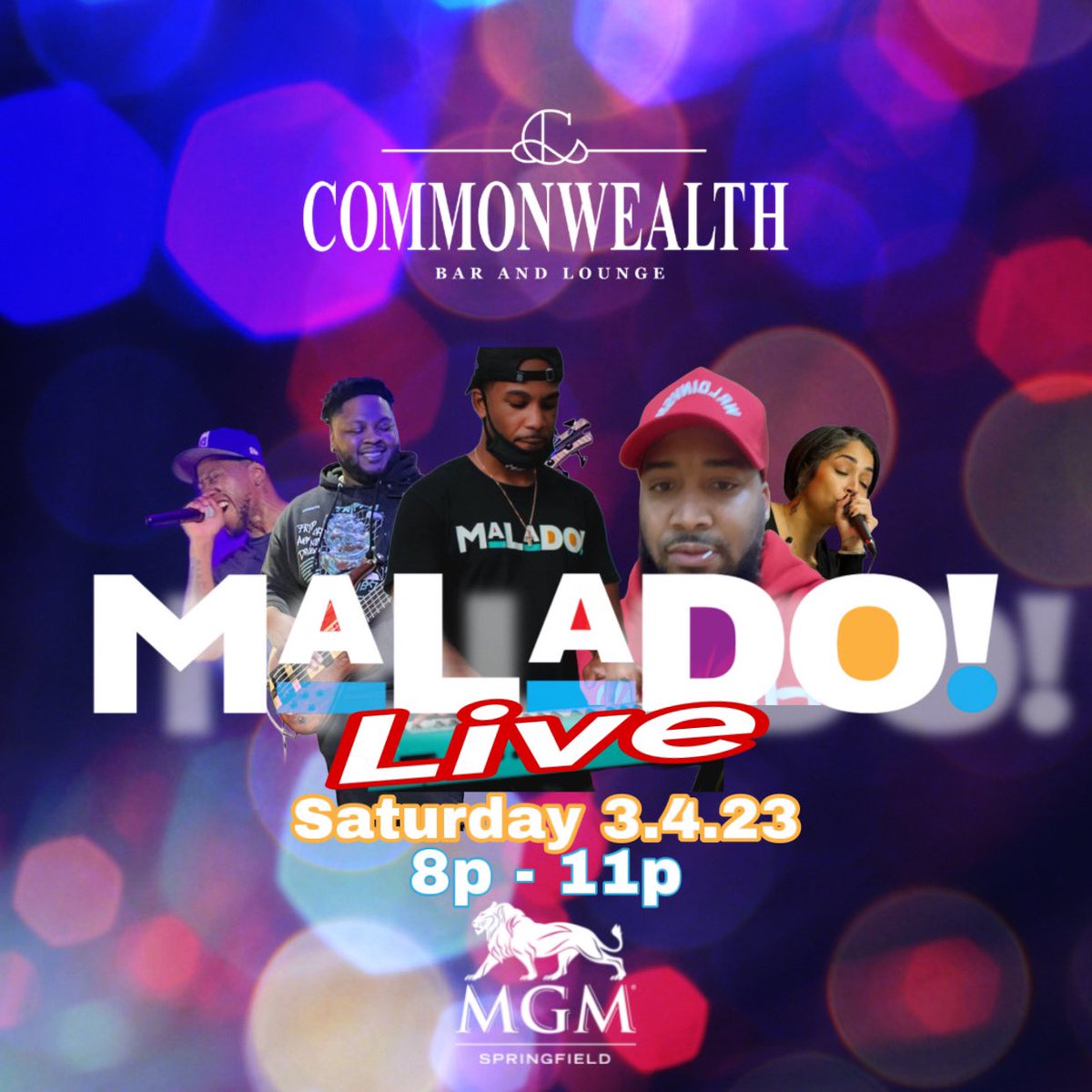 Catch us tonight at <a href="/MGMSpringfield/">MGM Springfield</a> at CommonWealth bar and lounge