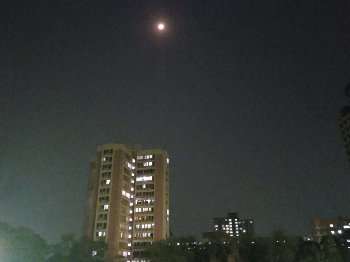 Beautiful moon 
#anushaktinagar 
#Mumbai