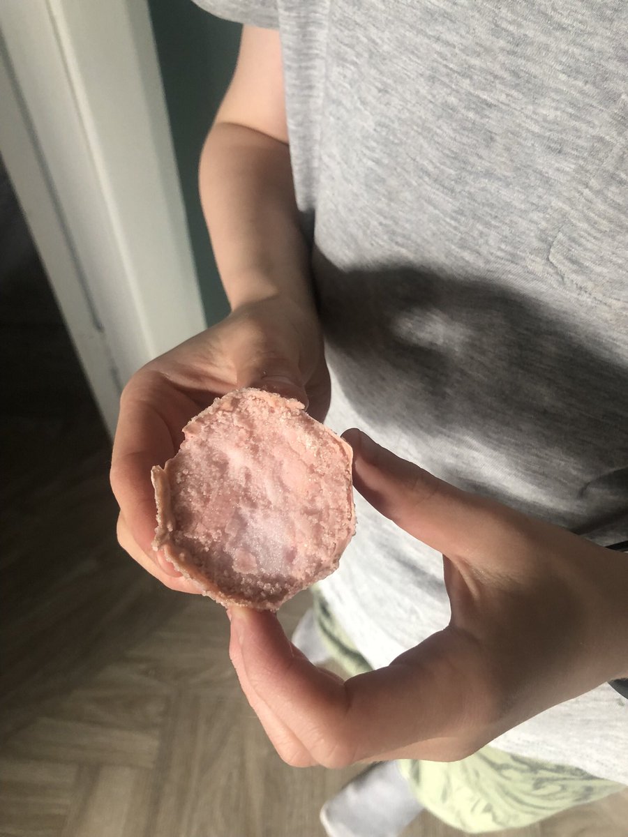 LearningLog1's tweet image. @laceygreenpa #LGPAScience Creation of a geode complete! The water evaporated over two weeks to reveal pink crystals.
