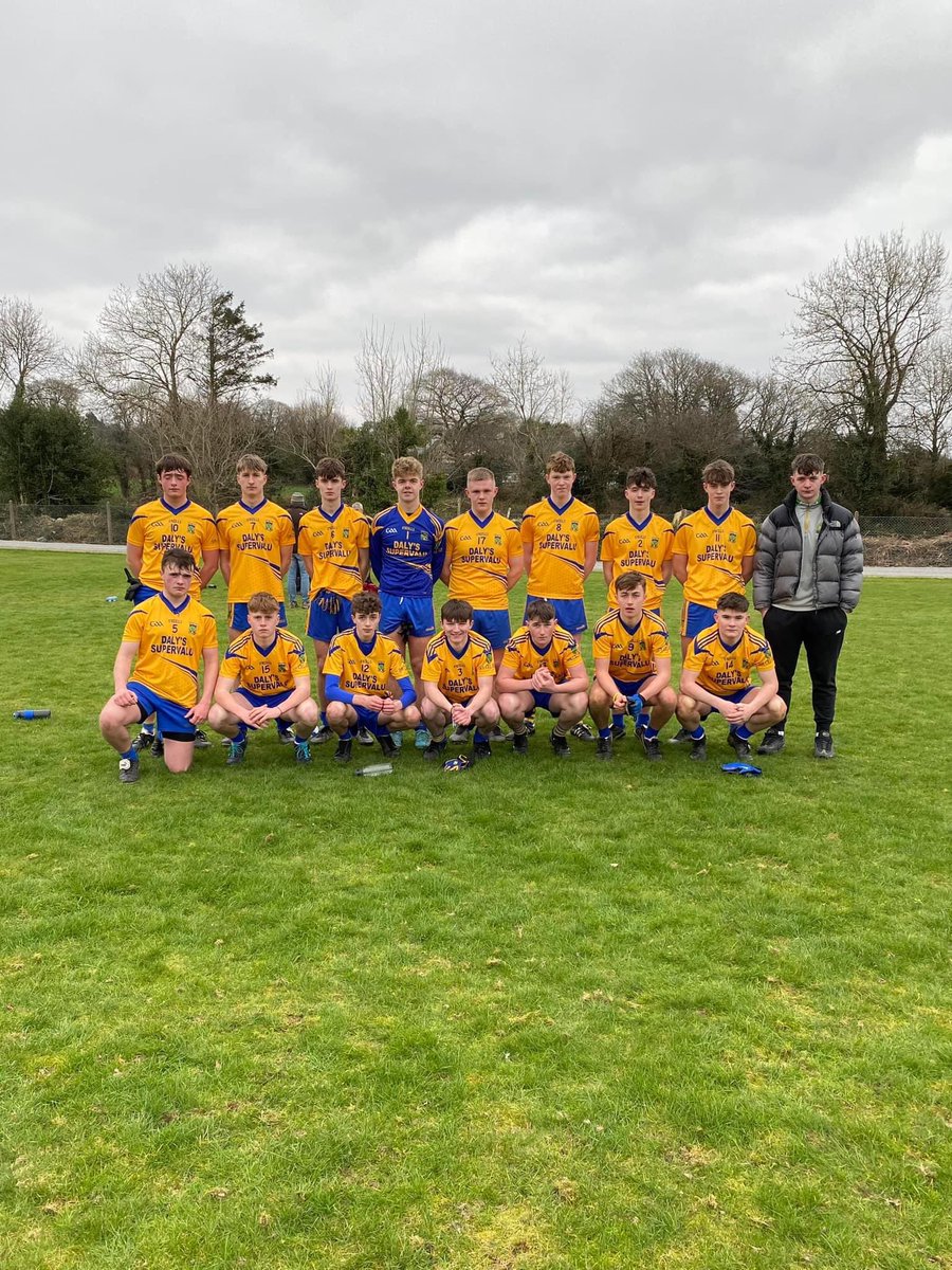gaa_spa's tweet image. Well done to our Minor team today on their defeat over @Ballymac_gaa in the Minor County League Divison 2A game 
FT score Spa 1-14 Ballymac 1-7
🔵🟡
@Kerry_Official