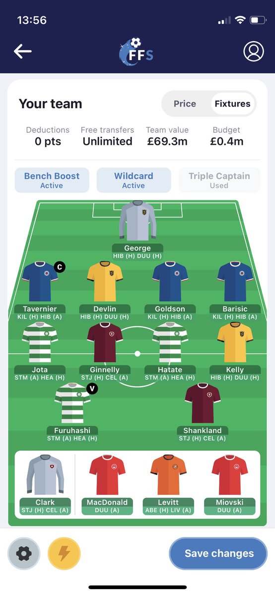 Melvinho1968's tweet photo. GW27 in @FantasyScotlandπ
π 20th
Wildcard & Bench Boost Active!
Proud holder of all #HHFP cups!
(but not for much longer) π’
#RCCCup #FFSRoyaltyRumble ππ
π§’Tav
Vc Kyogo
Have a good one! π΄σ §σ ’σ ³σ £σ ΄σ Ώβ½οΈ
#FFScotland https://t.co/nBXJ3ZuXCI