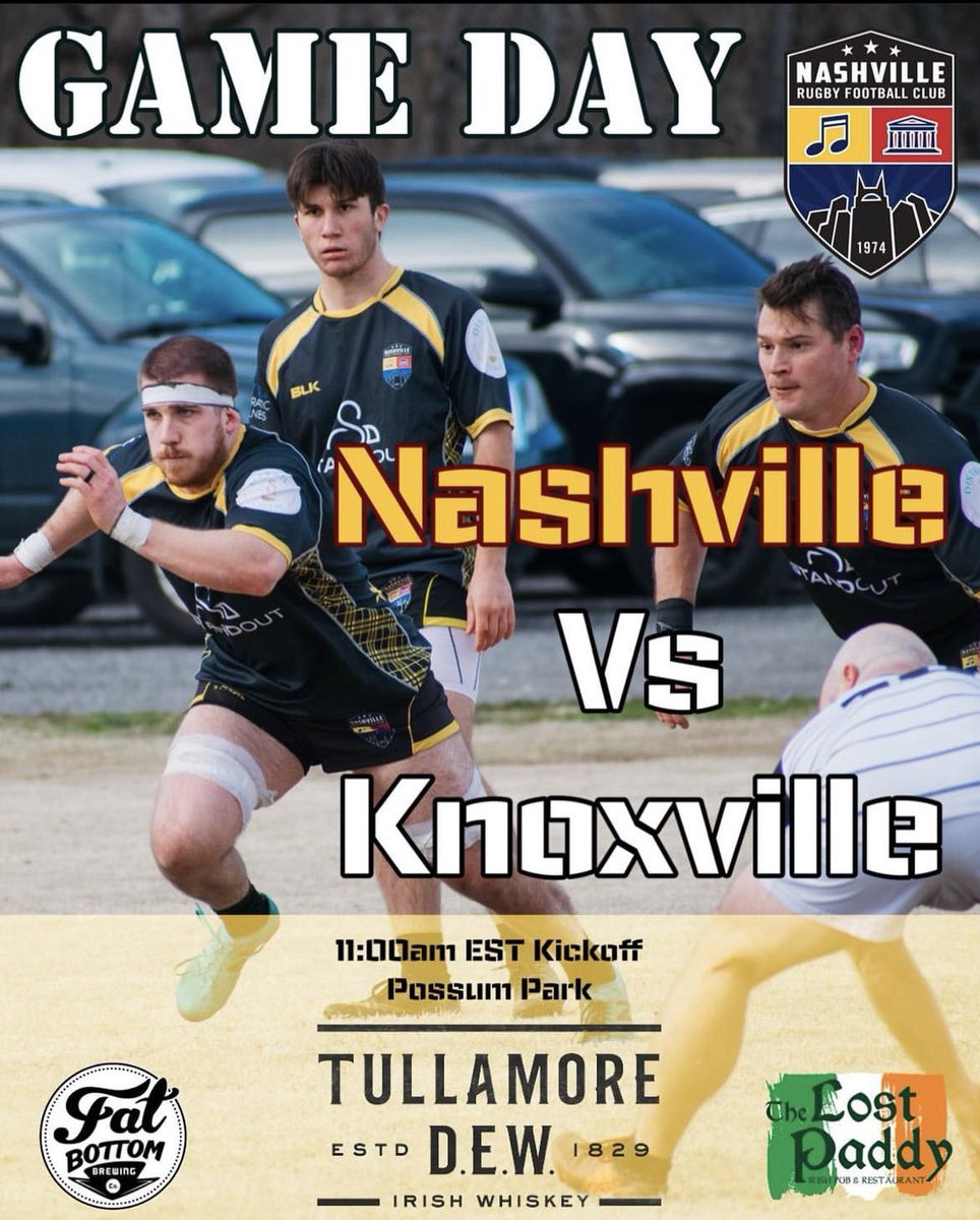 Saturday is a rugby day!! 

The lads are ready to go on a brisk Saturday morning in Knoxville! 

#SaturdaysARugbyDay #Rugby #NashvilleRugby