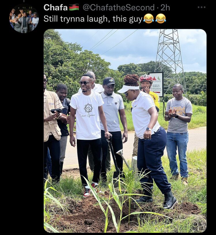 TIIDROTAFRIKKA's tweet photo. Anthu apa Twitter ndi oyipa 😂 https://t.co/X2XH6ZsTgh