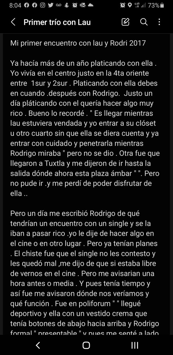 JorgePoseidonmx's tweet photo. 2017 después de tener plática con una pareja nueva que tenían ganas de hacer más cosas en el ambiente SW, se dió un rico encuentro  .iniciamos en 2016 en pláticas .hasta que se le cumplió la fantacia a la pareja #SWChiapas #SingleChiapas #ChiapasSw #ChiapasSingle #threesomeHMH https://t.co/d5z19DQFZA