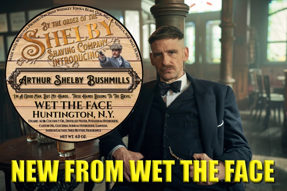 WetTheFace's tweet photo. Wet The Face: Arthur Shelby Bushmills From Wet The Face https://t.co/AweWyzusDL  @mantic59 #wetshaving #deshaving #razor #sotd #deshaving #vintage #safetyrazor #grooming #shaving #shave #classic #soap #shavingbrush #postshave #lather #shavingsoap #handcrafted https://t.co/ynZvHO4SHd