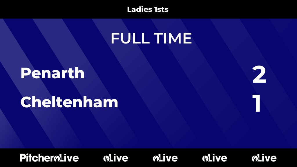 PenarthLadiesHC's tweet photo. FULL TIME: Penarth 2 - 1 Cheltenham
#PENCHE #Pitchero
https://t.co/NxeG2xOGZA https://t.co/dGYkwtt1nW