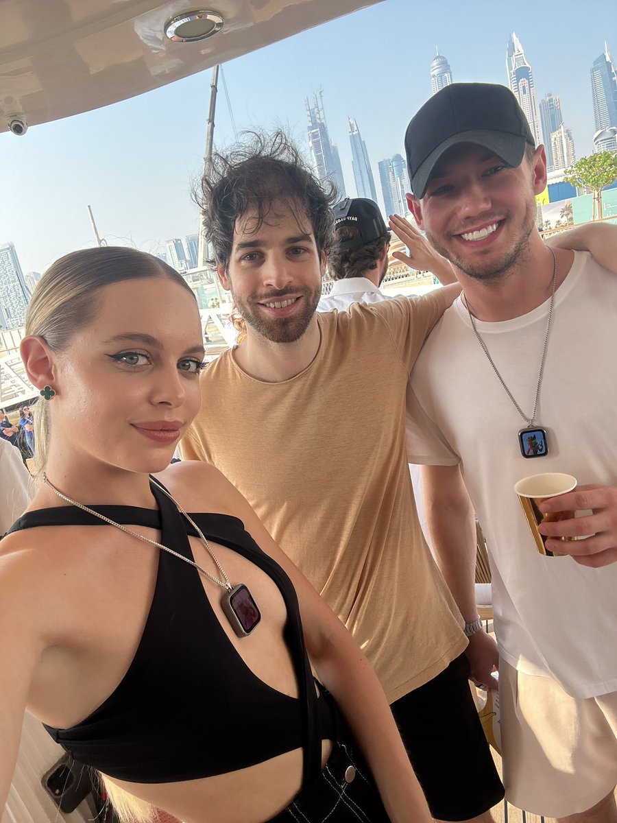 alina_varakuta's tweet image. Snitch at @BoredApeYC event in Dubai!🦧 Our team had an incredible time presenting our groundbreaking product at the BAYC yacht event in Dubai. The enthusiasm from BAYC NFT holders was truly inspiring! #BAYC