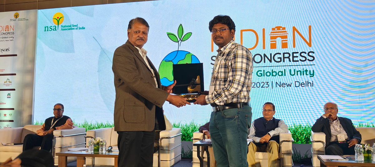 #ISC2023 closed with 
Valedictory Session and Award Ceremony (Sponsors and Best Exhibition Stalls)

#indianSeedCongress2023 #NSAI #SeedsForGlobalUnity