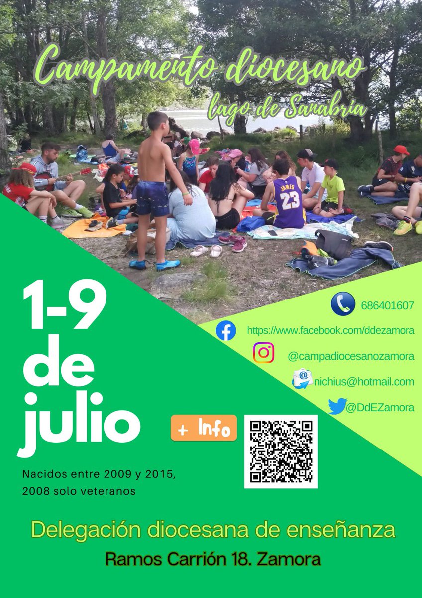 La ficha de inscripción del campamento diocesano docs.google.com/forms/d/e/1FAI…