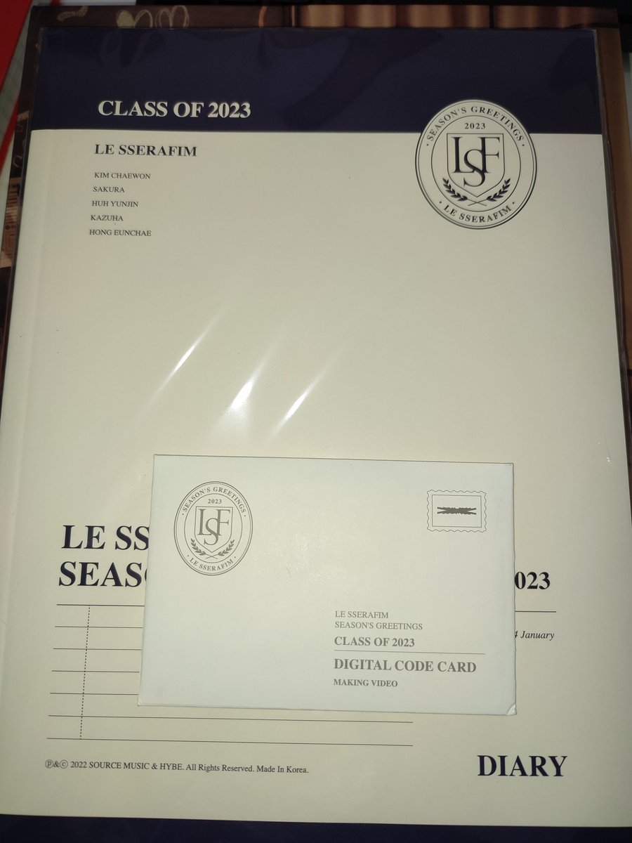 _HiraethSol's tweet photo. wts lfb lesserafim sg 2023

•Kazuha sg memset - 500

•Diary- 300
•Digicode (sealed)- 100

-Onhand
-mint condi
-payo or 3 days dop

t. lesserafim chaewon lesserafim sakura lesserafim yunjin lesserafim kazuha lesserafim eunchae lesserafim seasons greetings https://t.co/PTcvkZoYzz