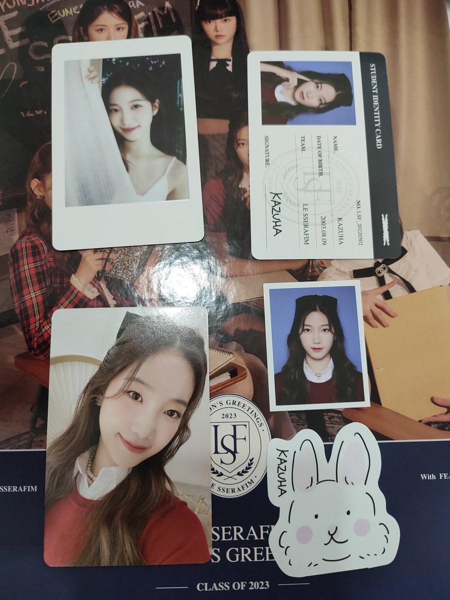 _HiraethSol's tweet photo. wts lfb lesserafim sg 2023

•Kazuha sg memset - 500

•Diary- 300
•Digicode (sealed)- 100

-Onhand
-mint condi
-payo or 3 days dop

t. lesserafim chaewon lesserafim sakura lesserafim yunjin lesserafim kazuha lesserafim eunchae lesserafim seasons greetings https://t.co/PTcvkZoYzz