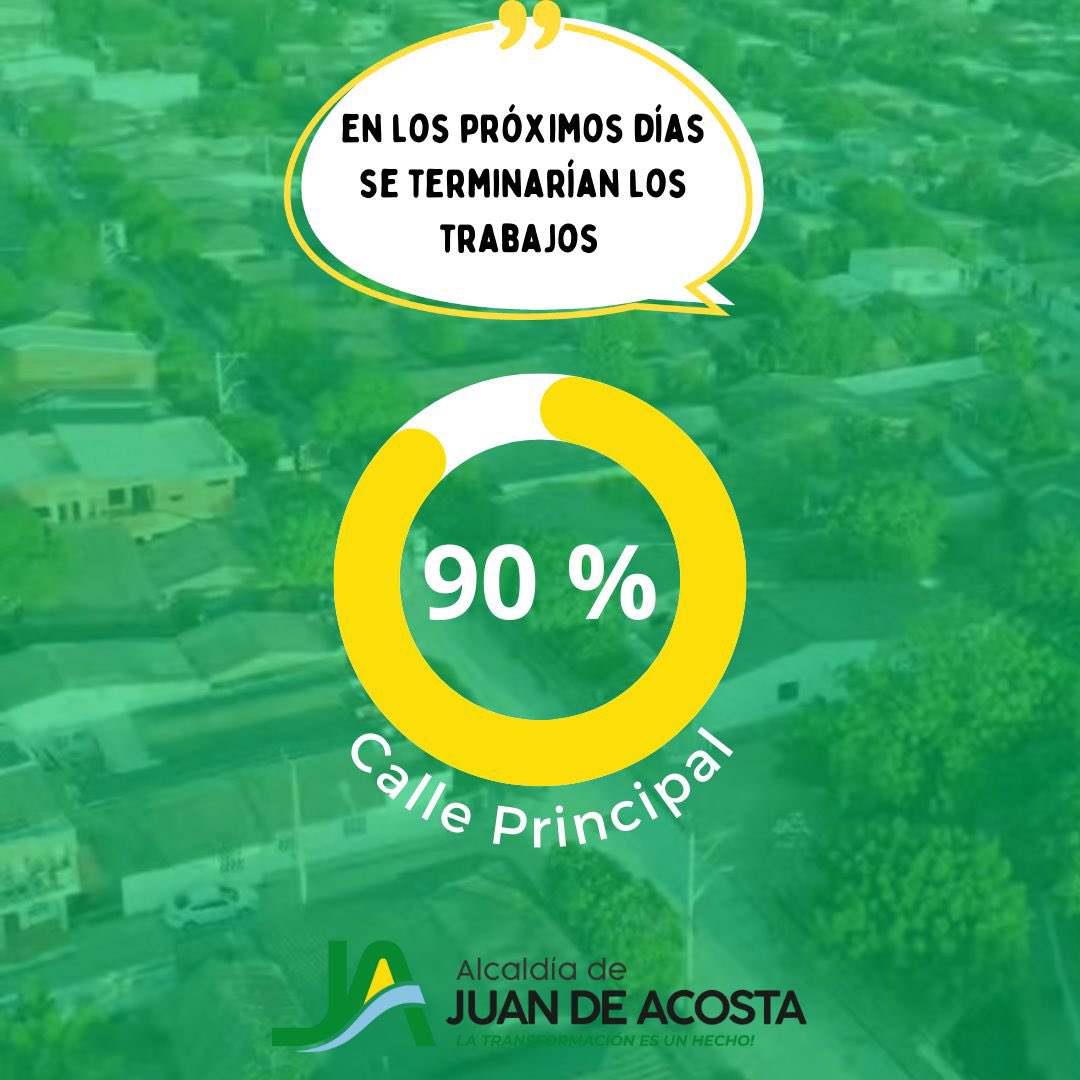 carloshigginsv1's tweet photo. 📢En nuestro gobierno las obras no paran, la administración municipal informa a la comunidad que en los próximos días se terminarían los trabajos de la II etapa de la Calle principal, una vez se culmine este trabajo inicia inmediatamente la construcción del puente de la calle 6 https://t.co/BdZbTJV9Ud