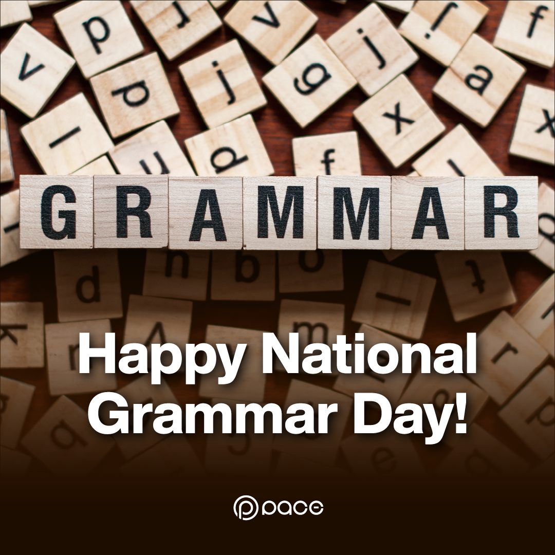 paceadv's tweet image. "Grammer is a piano I play by ear." — Joan Didion
#NationalGrammarDay