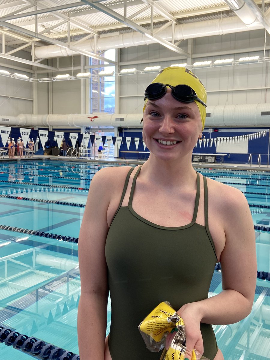 Good luck to this girl! Campbell Willard swimming 100 Backstroke at Meet of Champions!!🏊‍♀️⭐️