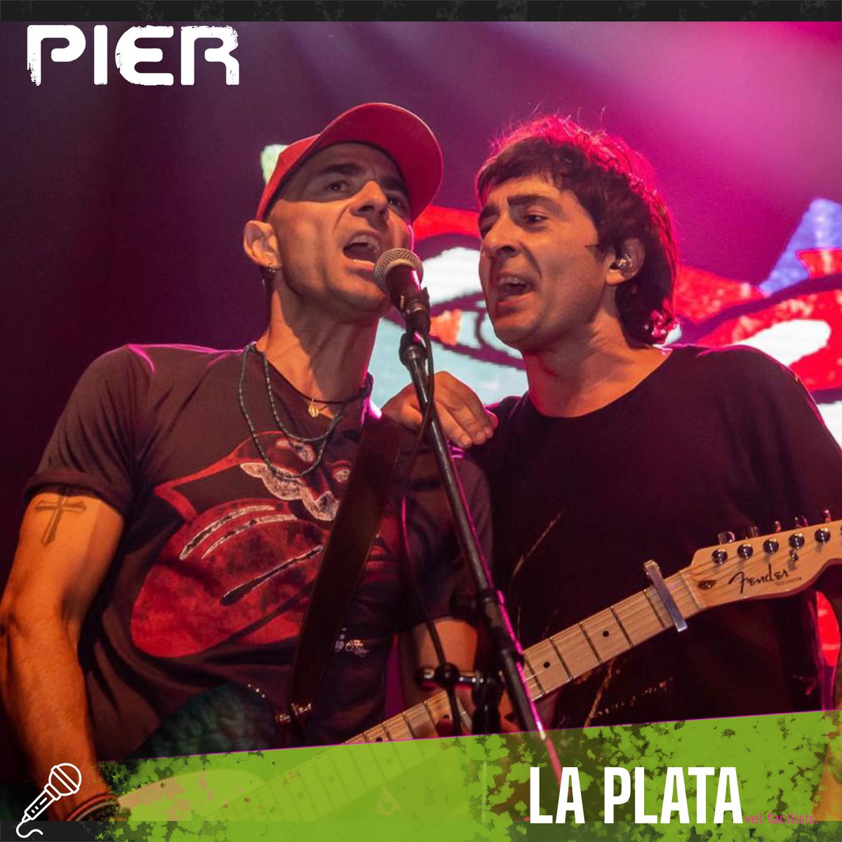 ⭐ ¡ESTA NOCHE TOCA PIER! ⭐

🎟️ Boletería: 21hs.

🎤 Show: 23hs

📍 Teatro Favaloro (Calle 67 entre 116 y 117), La Plata.
