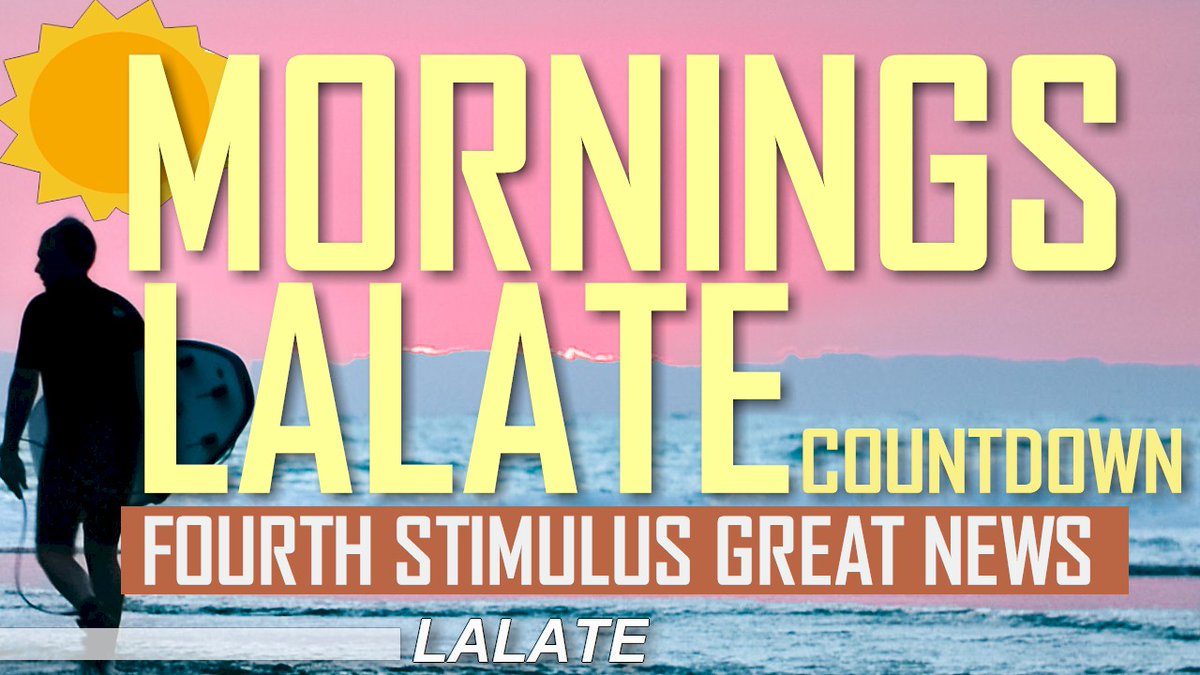 LALATE BREAKING GREAT NEWS 3/4 📰 NEW FEB 2023 STIMULUS CHECKS COMING: WHO GETS AUTOMATIC STIMULUS CHECKS 🌞 MORNINGS COUNTDOWN 🌞 3/4 Video link youtu.be/Npco630WuSs