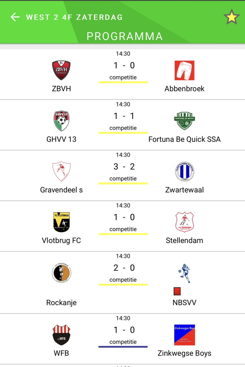 WFB 1 Live verslag tweet media