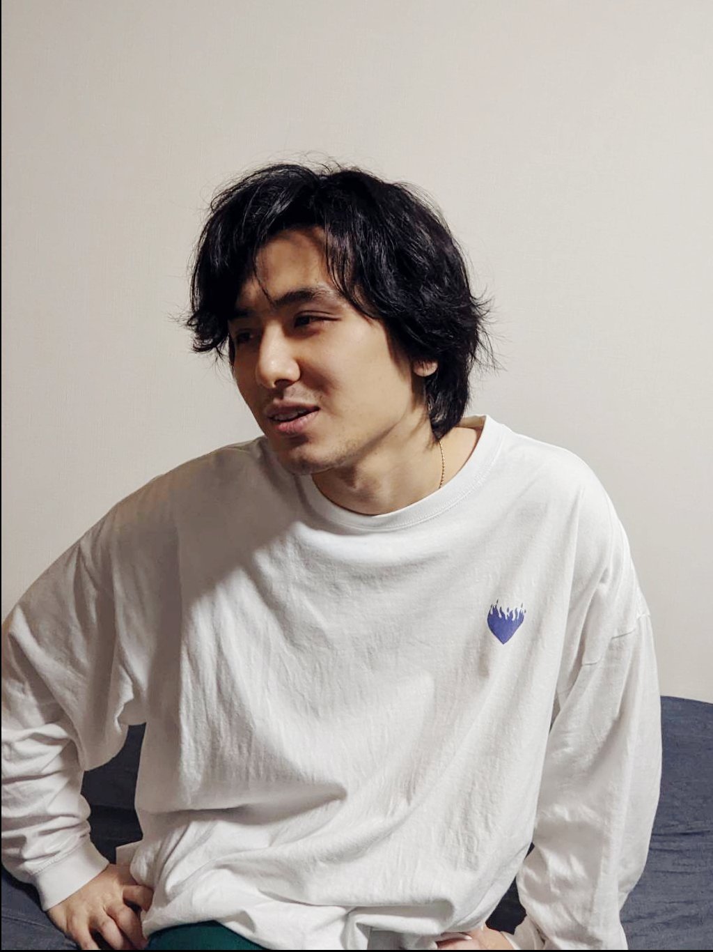 藤井風 燃えよ ロンT 白 XLサイズ ハルカミライ ぐろT Mサイズ 新品未