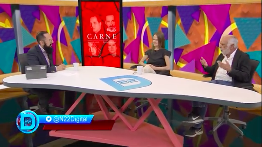 AlvaroCueva's tweet photo. ¿Buscas algo bueno para ver? Ya lo encontraste: https://t.co/yRqTIuiBzo Gracias! @Canal22 @cultura_mx @Helenico #Debate22 #Carne #Teatro #NaileaNorvind #EnriqueSinger #HernanMendoza #AdrianLadron #JesusaOchoa #ReynoldsRobledo #Helenico #CentroCulturalHelenico #Mexico https://t.co/SE44P7kBrd