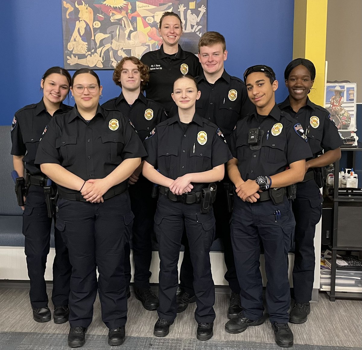 Allen HS Police Explorers tweet media