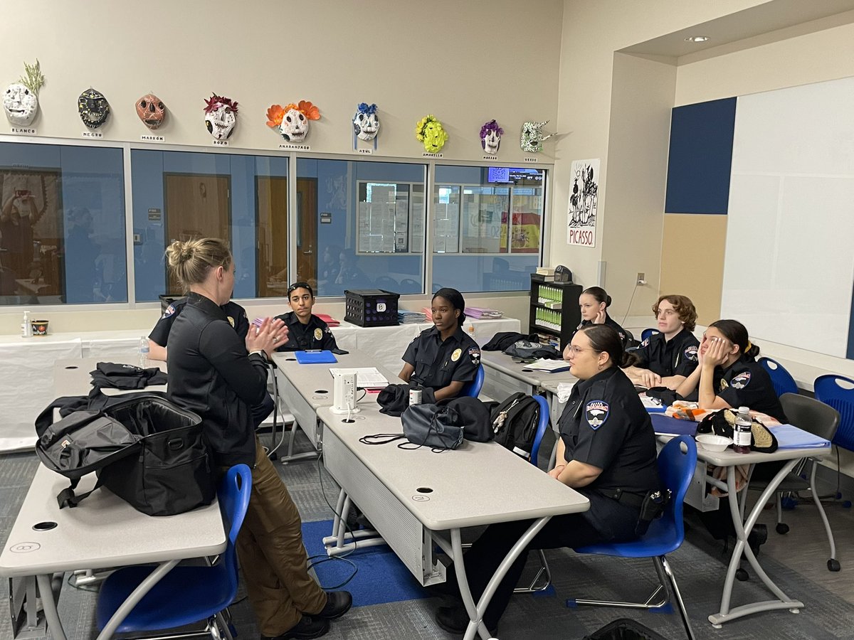 Allen HS Police Explorers tweet media