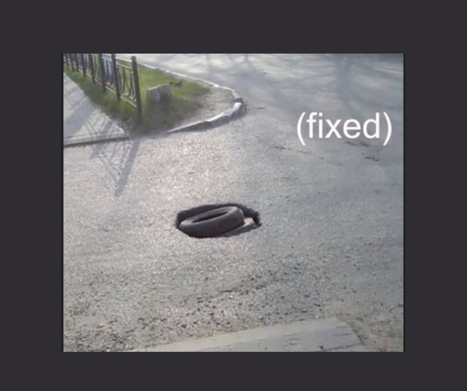 DUniqueTools's tweet image. Who is tired of all the Potholes????
#potholes