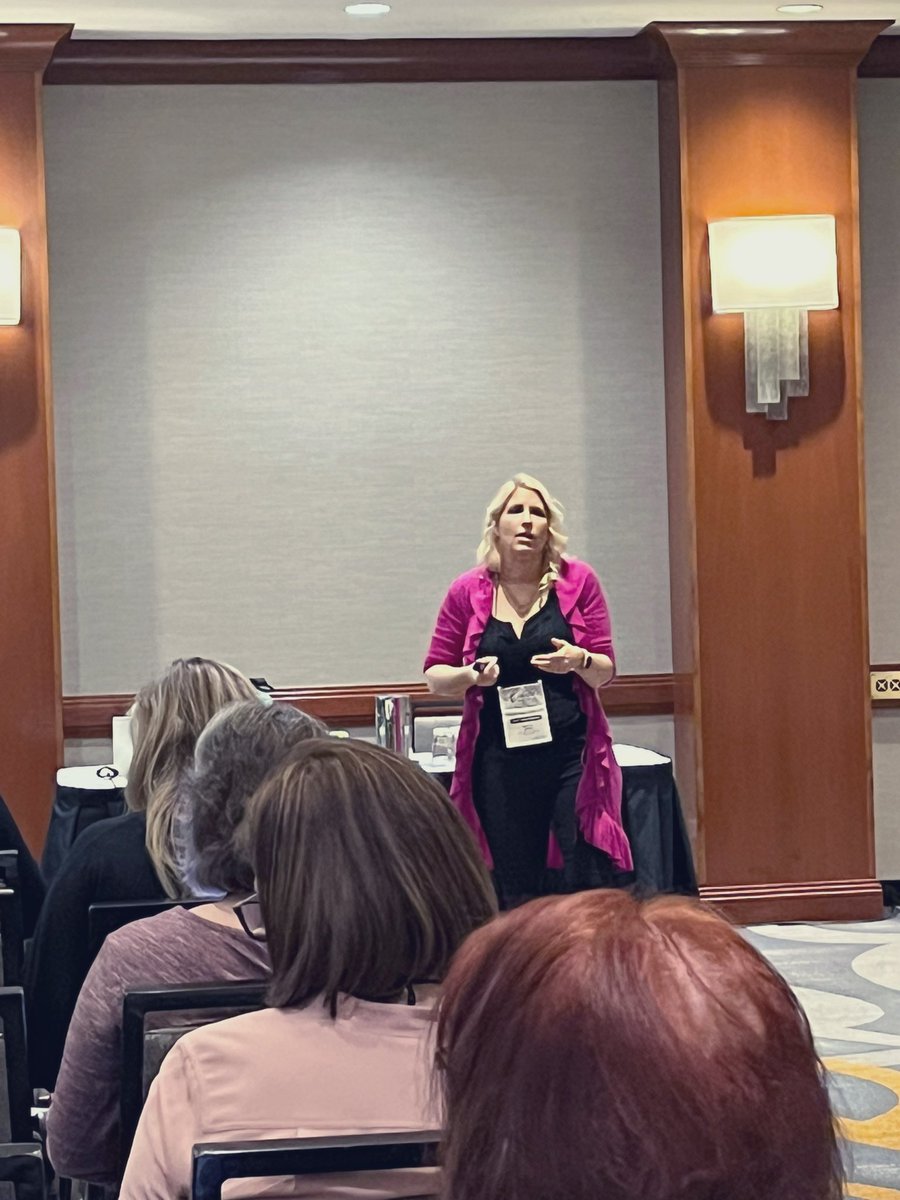 “If they [students] aren’t ready to do it in the TL, they’re not ready to do it. There are plenty of other things to do in the language” -<a href="/thekatrinagriff/">Katrina</a> <a href="/NECTFL/">NECTFL</a> #NECTFL23 🤯🤯 🎯