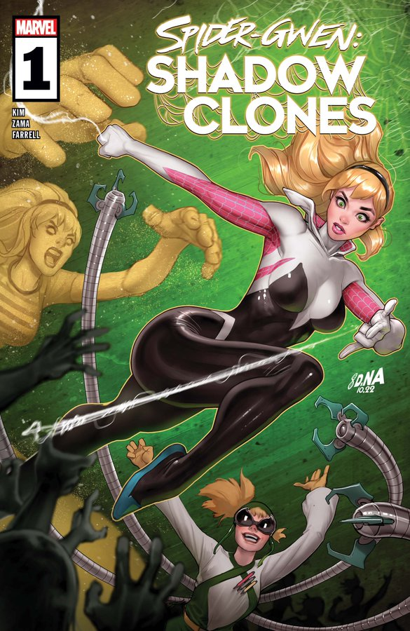 Dave_DSG's tweet photo. Reseรฑa (5/5โญ๏ธ) de
#SPIDERGWEN: SHADOW CLONES #1 de 5
https://t.co/LzM1xZ0IYR
Escritora #EMILYKIM
Arte #KEIZAMA
Portada @DavidNakayama
En tiendas AHORA por @Marvel
#marvelcomics #spiderman #gwenstacy #spiderverse https://t.co/yX9GqquV8h