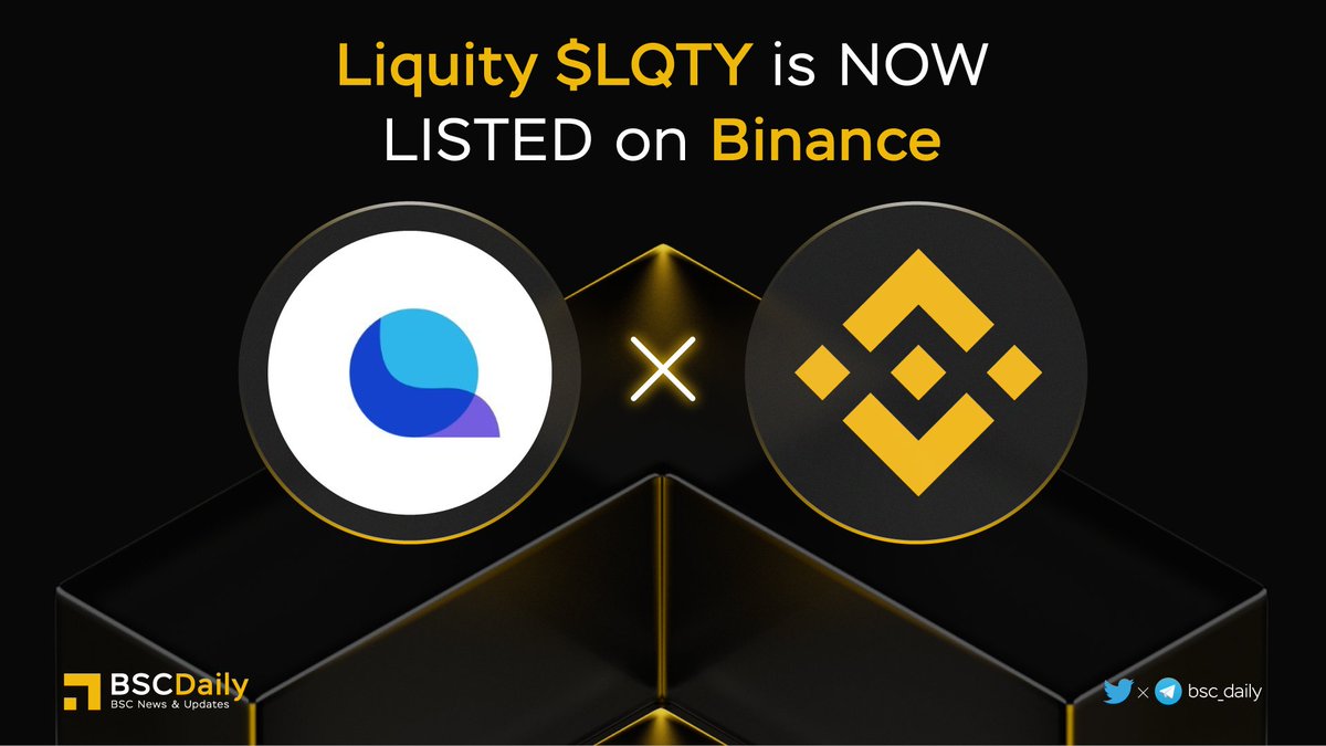 bsc_daily's tweet image. 🎉 @LiquityProtocol is NOW LISTED on @binance 🚀

#Liquity is a decentralized borrowing platform that accepts ETH as collateral and lends LUSD, a stablecoin

#LQTY is the utility token for functions such as staking and liquidity mining💰

#BNB #BSC #Binance