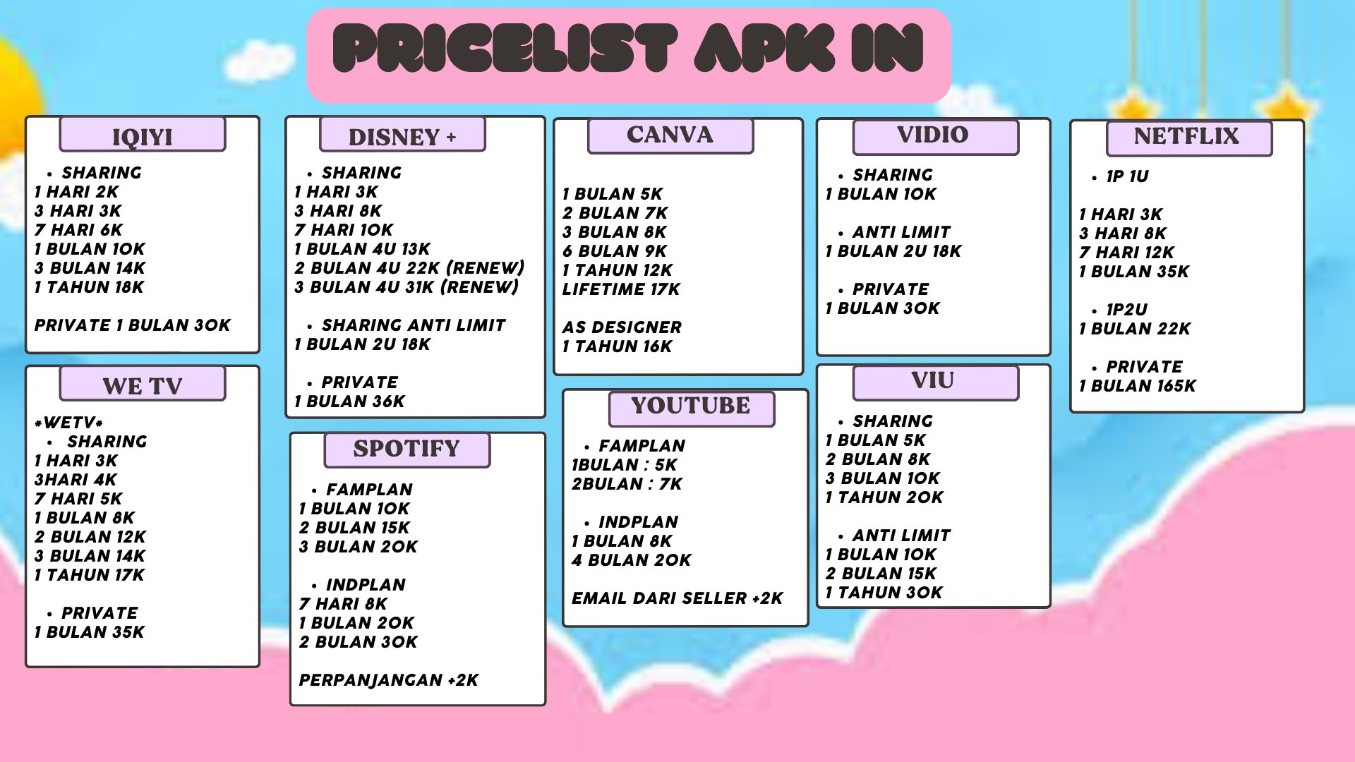 APP PREMIUM 🌻 Mille Crepes Sando Jogja (akunjualandiva) / Twitter