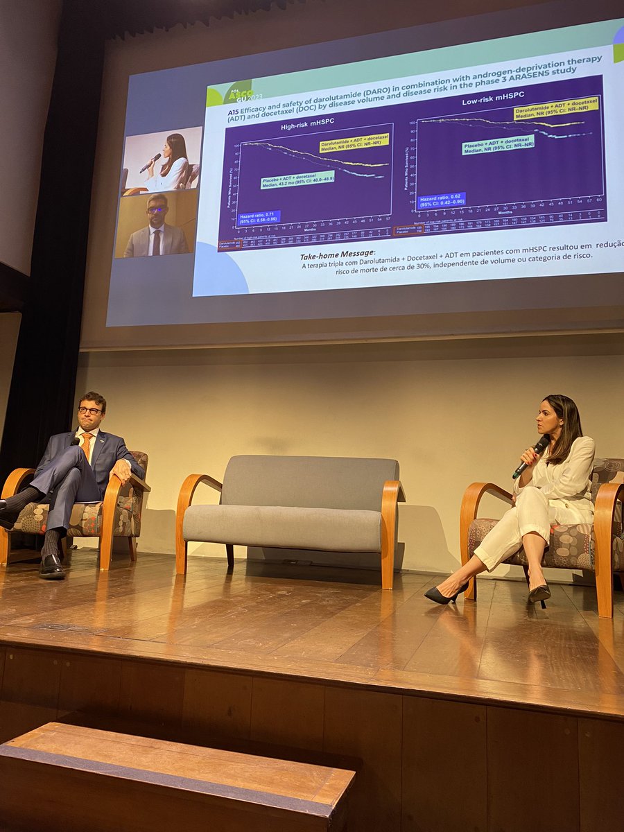 Andrey Soares (@soaresandrey) on Twitter photo Who are the mHSPC patients for triplet therapy after #GU23? Clinical and some pathological factors can help. Biomarkers are urgent. Could SPOP status help? <a href="/OncologyBio/">BIO - Brazilian Information Oncology</a> meeting <a href="/DrAndreFay/">André P. Fay</a> #leonardoatem #karinetrindade Who are the mHSPC patients for triplet therapy after #GU23? Clinical and some pathological factors can help. Biomarkers are urgent. Could SPOP status help? <a href="/OncologyBio/">BIO - Brazilian Information Oncology</a> meeting <a href="/DrAndreFay/">André P. Fay</a> #leonardoatem #karinetrindade