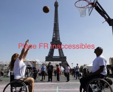 Billetterie <a href="/Paris2024/">Paris 2024</a> #JO2024 inaccessible aux #PMR malgré les annonces de places « spéciales PFR » !testé sur 4 tirages au sort en ligne. Encore une exclusion? <a href="/FranceMobilites/">FranceMobilités</a> <a href="/CHandicaps/">Collectif Handicaps</a> <a href="/LudivineMunos/">MUNOS Ludivine</a> <a href="/Sports_gouv/">Ministère des Sports 🇫🇷</a> <a href="/AccessibleTOUS/">♿ Accessible POUR TOUS ♿</a> <a href="/apfhandicap/">APF France handicap</a> <a href="/Solidarite_gouv/">Ministère des Solidarités</a> <a href="/CNCPH_fr/">CNCPH</a>