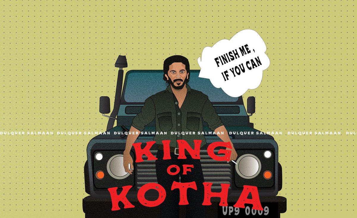 pa__kishore99's tweet photo. king of kotha ✍️🏾 #kingofkotha #illustration #digitalart #photoshop #dqsalmaan #DulquerSalmaan #dq #kurup https://t.co/2pjR9zS6f6