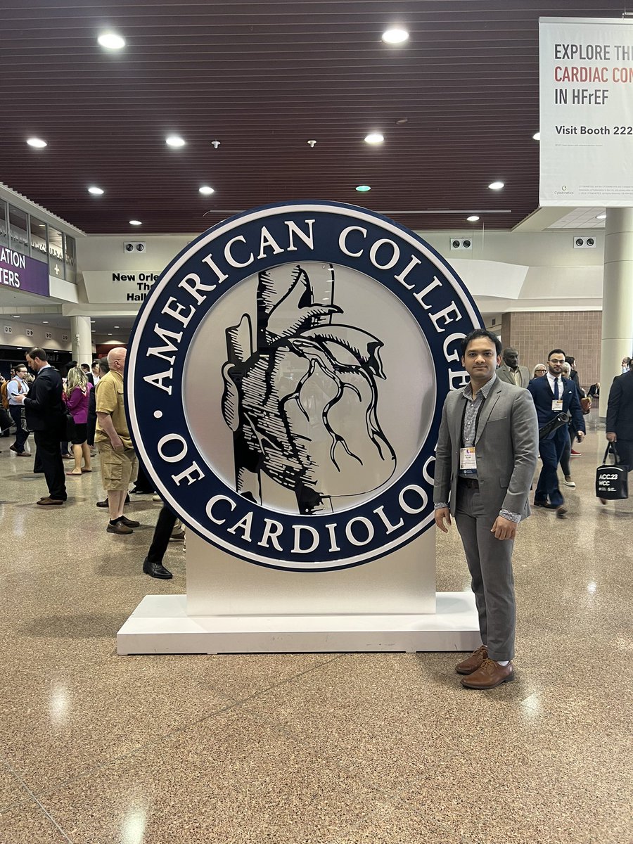 Excited to be here at the American College of Cardiology Annual Scientific Sessions- 2023 representing <a href="/DiwanLabWustl/">diwanlab_wustl</a>. Looking forward to present my research later today. <a href="/WashUCardiology/">WashU Medicine Cardiovascular Division</a> #ACC2023