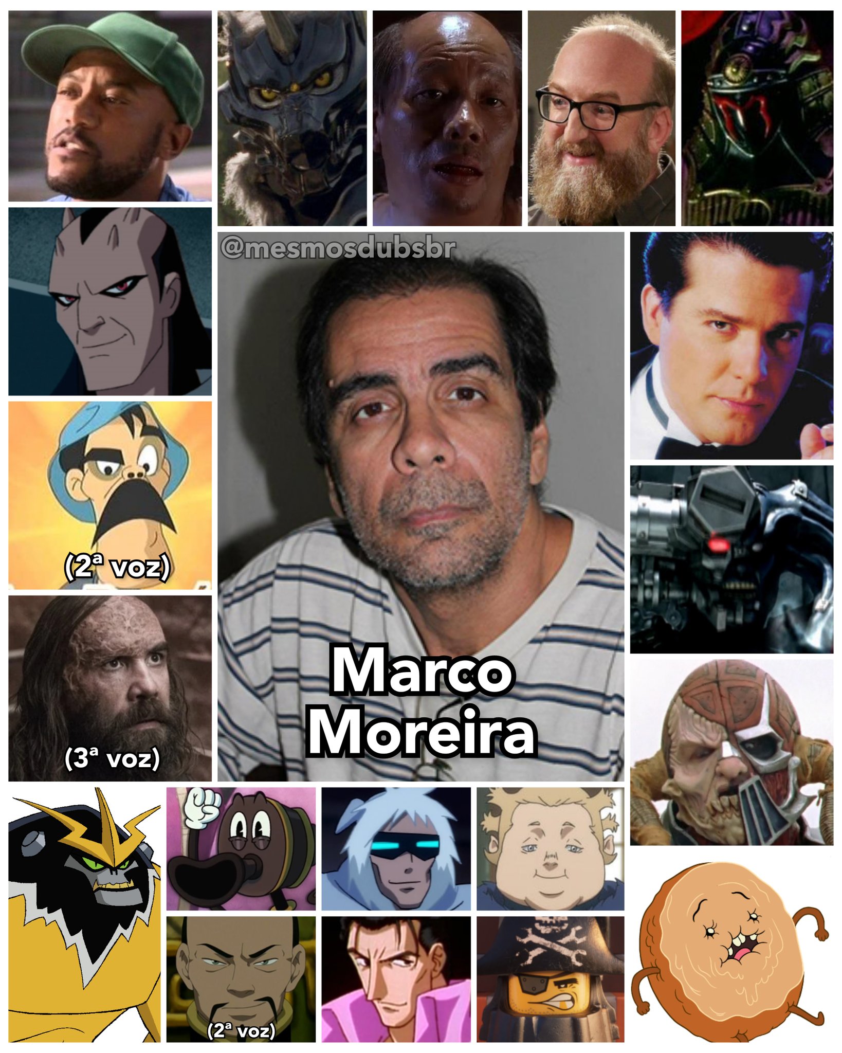 Personagens Com os Mesmos Dubladores! on X: Salve a garganta deste homem O dublador  brasileiro do Broly em Dragon Ball Super: Broly (e DBZ: O Poder Invencível)  é o mesmo do Jousuke