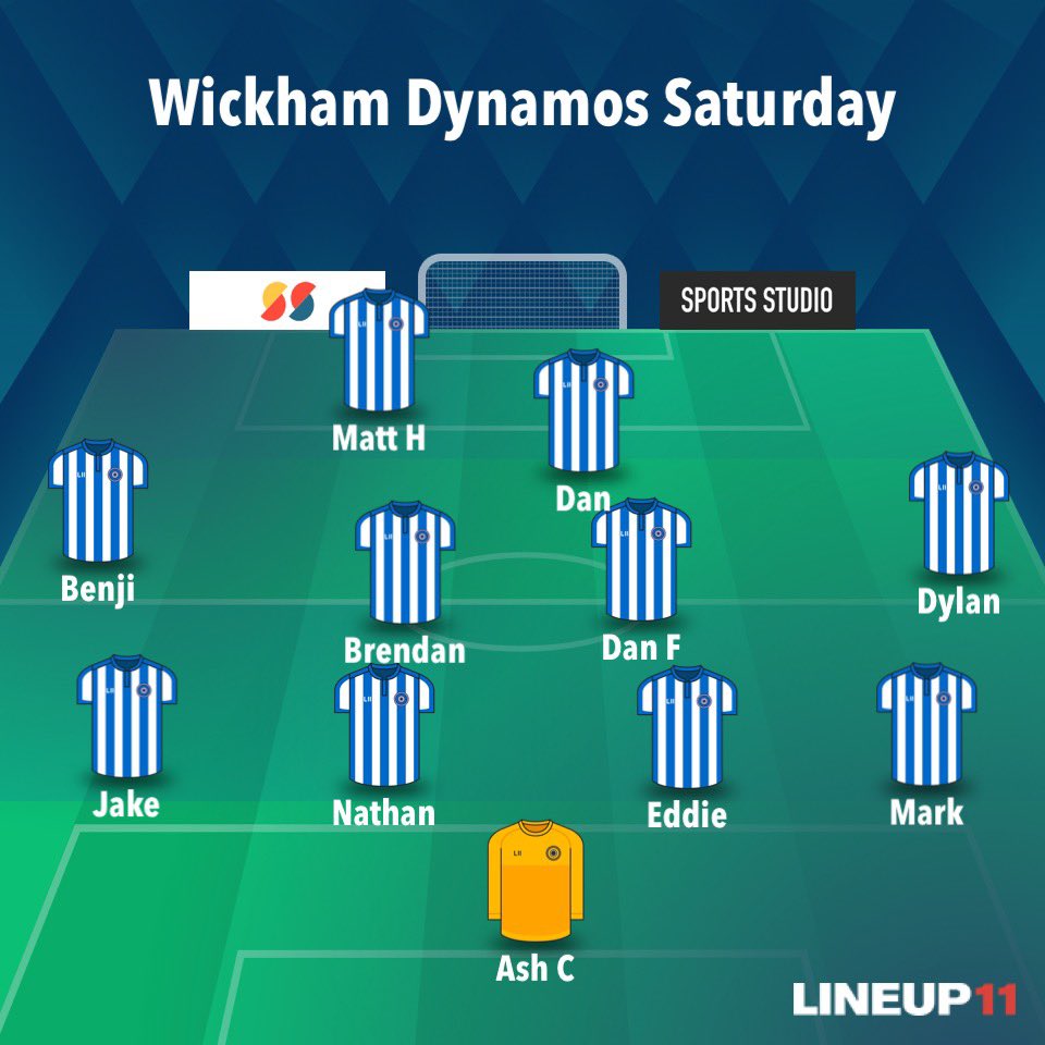 WickhamSaturday's tweet photo. Todays line up!!
Letโs go get those 3 points ๐ช๐ผ
#wickhamdynamos #midsolent #saturdayfootball https://t.co/3RddnLwzAb