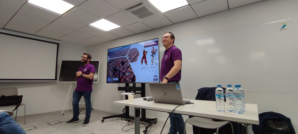 Ahora toca GRPC va REST en la <a href="/netcoreconf/">netcoreconf</a> 
Llegamos tarde pero al final llegamos🤣