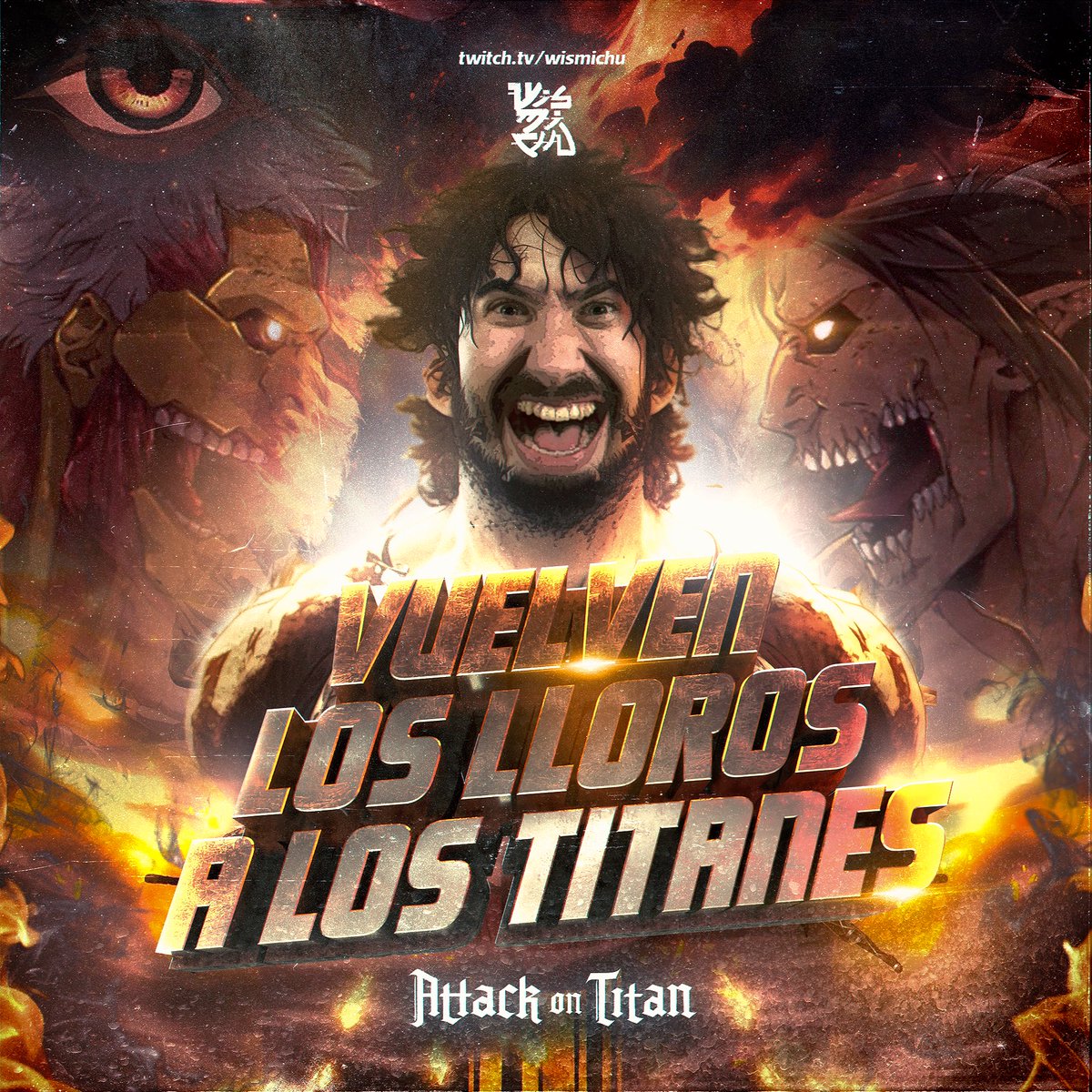 Lunes. 15:30 hora ESP.

Vuelven los lloros. Vuelve Barricades. Vuelve el calvo de Pixis. 

Entreguen sus corazones al igual que los animadores entregaron sus derechos laborales a MAPPA. 

twitch.tv/wismichu