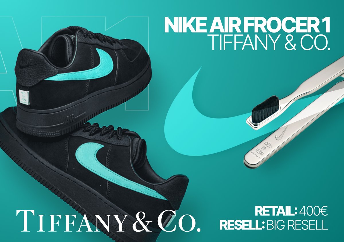 Are you worthy? 💎

Der AF1 Tiffany &amp; Co. Release steht vor der Tür und die Frage ist, bist Du vorbereitet?

Wir machen es dir ganz einfach😉!
Erzähl uns doch warum du es verdienst hast die Tiffany zu bekommen und markiere 2 Kollegen 💯

Deine Chance auf:
1 x VenomCooks Free