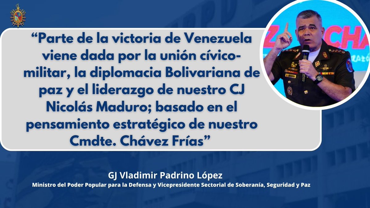 🇻🇪 La paz será el sendero que nos impulsa a continuar los sueños; herencia plasmada en nuestras entrañas por el padre de la Patria Grande: Simón Bolívar y nuestro Libertador del siglo XXI, el Comandante Hugo Chávez Frías.
#ChávezInfinito #PrensaFANB #FANB #4Mar