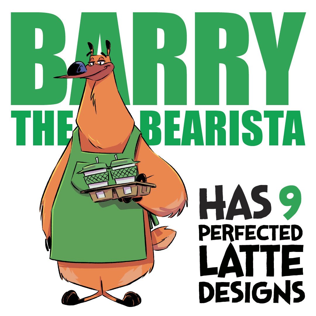 Campaign link here! bit.ly/FFv3-1

Who doesn’t love a good latte?! 9 more days until the campaign begins! Be sure to click the link and sign up to be notified. It really helps me out with the algorithm so don’t be shy! 
#forestfolkvol3 #kickstarter #comicstrips #funny