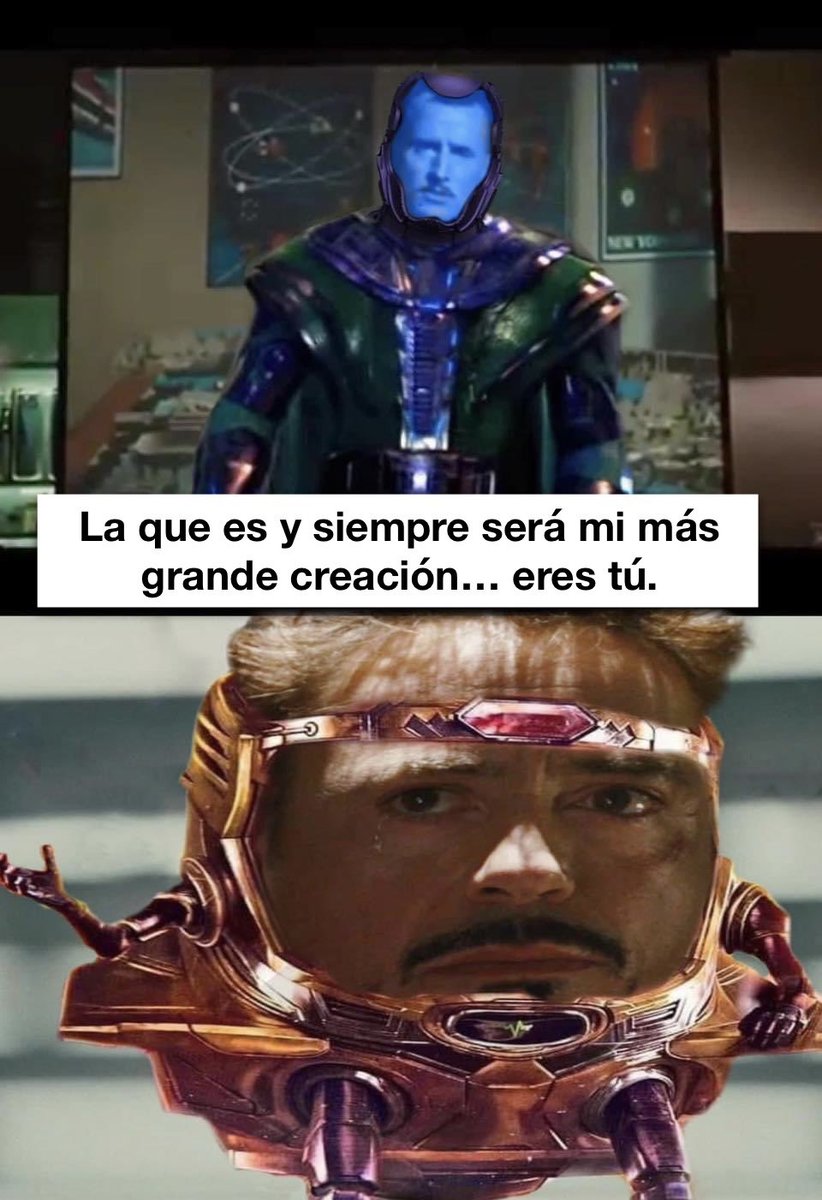 Electroalces's tweet image. No se si reír o llorar… 🥲🥲😅😂😂😂🤣🤣🤣🤣🤣🤣🤣🤣🤣🤣🤣
#Marvel #Modok #KAng #Antman #TonyStark #IronMan