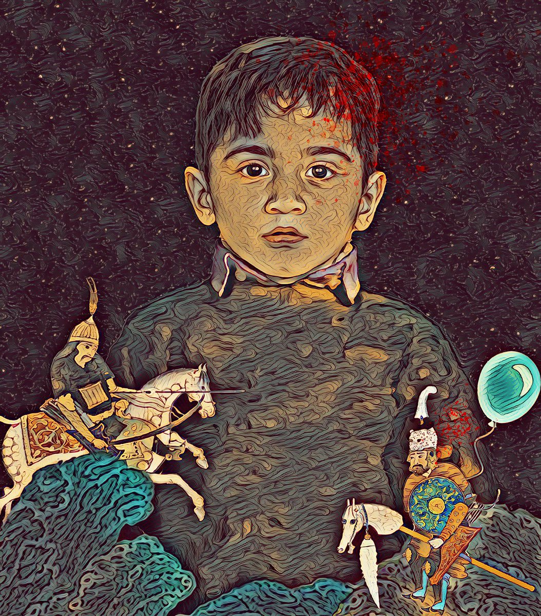 یازدهم اسفند، امیرعلی موسی‌کاظمیِ ۲ ساله، درحالیکه در ماشین در آغوش پدرش خوابیده بود، با شلیک نیروهای جمهوری‌اسلامی به سرش کشته شد.
 #AmirAliMousaKazemi
#امیرعلی_موسی_کاظمی