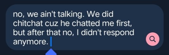 lennnnrose's tweet photo. it always feels like a freaking sin to respond sa messages bcz of this. The freaking false accusations and conclusions. I didn't do anything bad, I just freaking respond to THEM. nothing's freaking going on! https://t.co/e6Tx3DBmOL